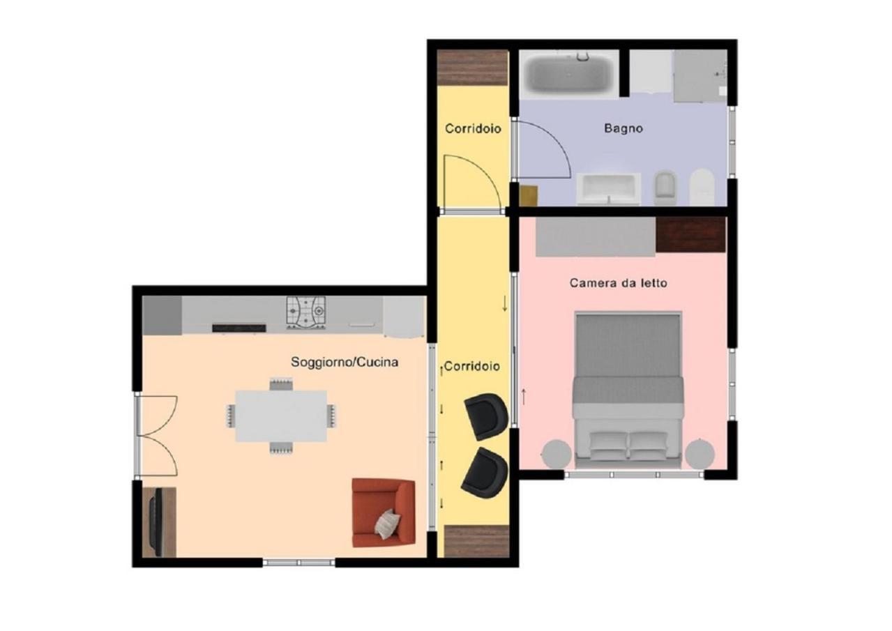Villa Ombrosa Nebbiuno Kültér fotó